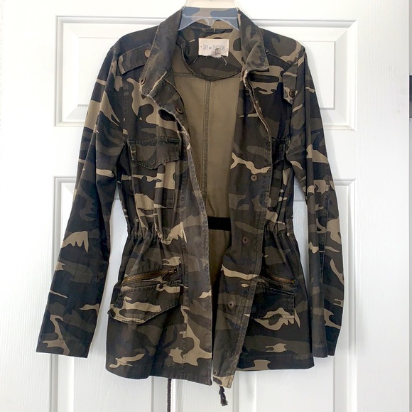 Sky and sparrow Army style jacket - Picture 3 of 4
